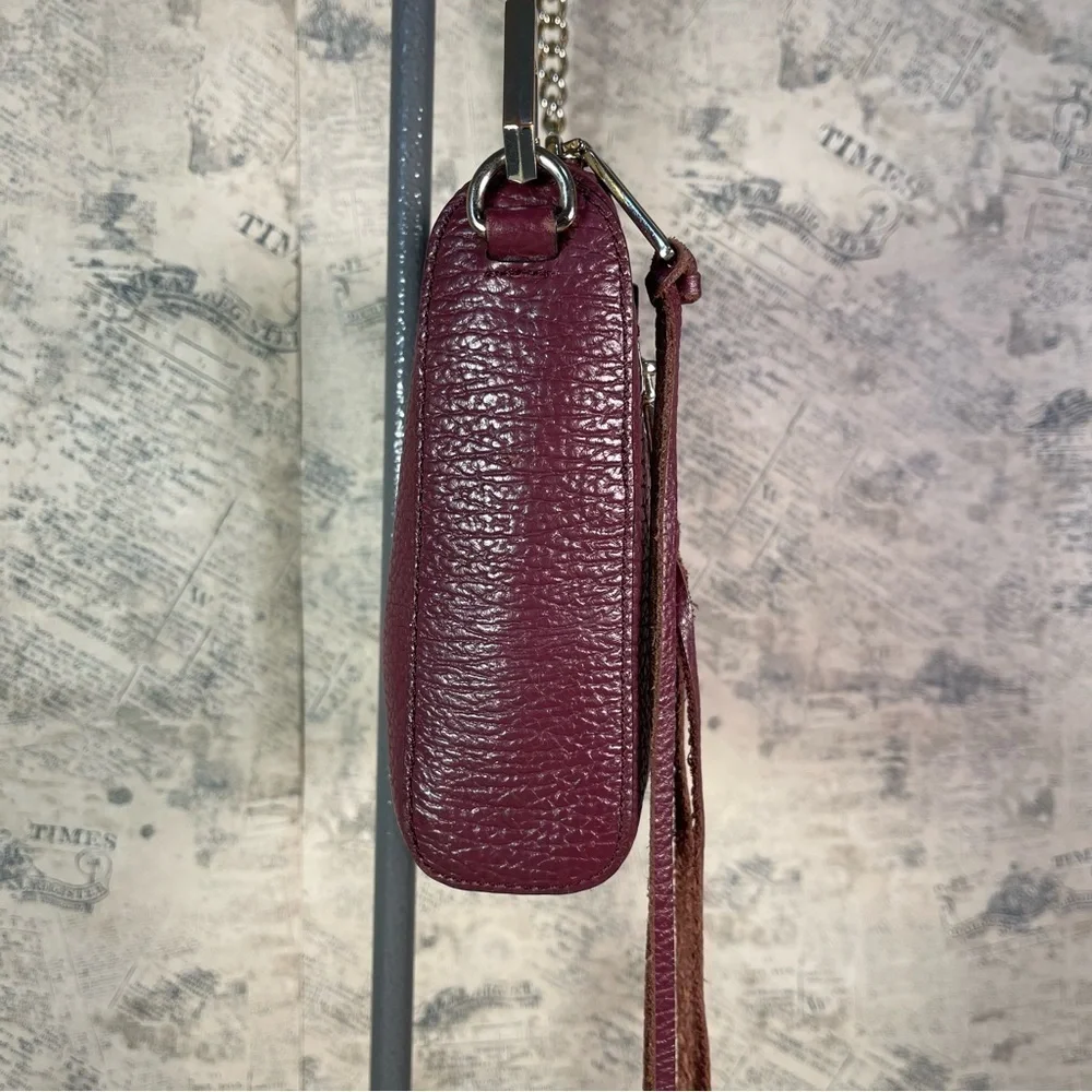 REBECCA MINKOFF Avery Saffiano Leather Crossbody Bag Chain Strap
